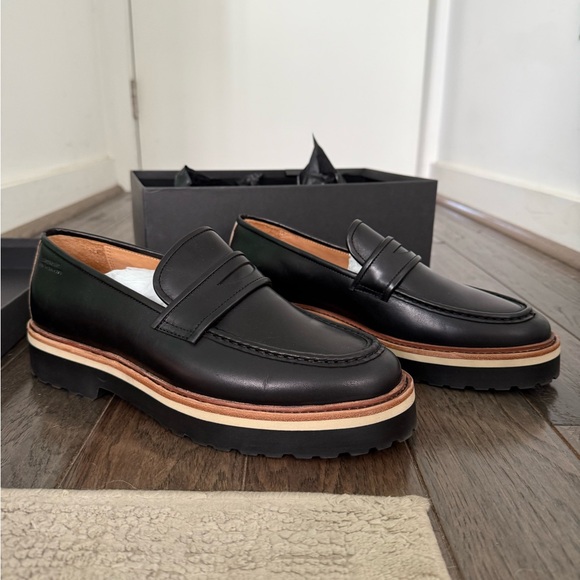 Saturdays New York City Black Leather Loafers main image 5